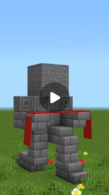 Blaze Mine on Instagram: "5 Simple Statues 🗿 Build & Ideas!   Check out my YouTube! (link in bio) 💛   - - - - - - - - - - - - - - - - - - - -   #reels #minecraft #minecraftbuilds #minecraftinspiration #minecrafttutorial #minecraftideas #minecraftreels #minecraftbuildhacks #minecraftredstone #minecrafthowto #minecrafthacks #minecrafter #minecraftmemes #minecraftjava #minecraftcreations #minecraftbedrock" Minecraft Simple Statue, Statue Minecraft Ideas, Statues In Minecraft, Minecraft Statues Easy, Minecraft Small Statue, Minecraft Copper, Statues Minecraft, Minecraft Sculptures, Minecraft Statue Ideas