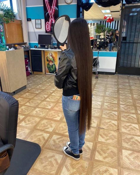 Knee Length Hair, Donate Hair, Donating Hair, Long Hair Models, Extremely Long Hair, Long Hair Pictures, Really Long Hair, Lustrous Hair, All Hairstyles