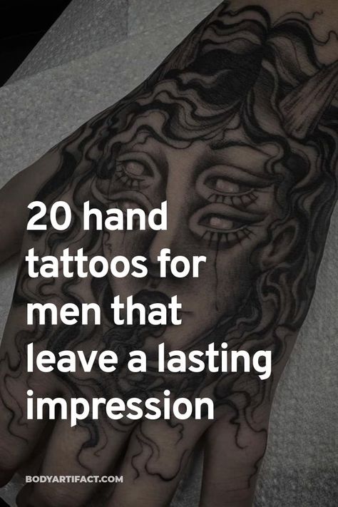 Men’s Hand And Finger Tattoos, Hand Tattoo Piece, Scorpion Men Tattoo, Small Men’s Hand Tattoo, Best Finger Tattoos Men, Mans Hand Tattoo Ideas, Hand Finger Tattoos Men, Back Of The Hand Tattoo Men, Back Of Hand Tattoos Men