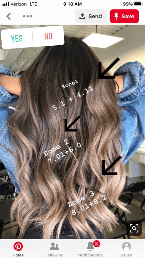 Rambut Brunette, Hair Color Formulas, Brunette Balayage Hair, Best Hairstyle, Wavy Hairstyles, Brown Hair Balayage, Hair Color Techniques, Brown Blonde Hair, Brown To Blonde