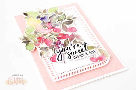 How To Use Pinkfresh Studio Washi Tapes On Card Projects — Sprinkled With Glitter Card Making Video Tutorials, Washi Tape Cards, Studio Cards, Card Making Videos, Premium Colors, Glue Crafts, Marker Art, Washi Tape, Clear Stamps