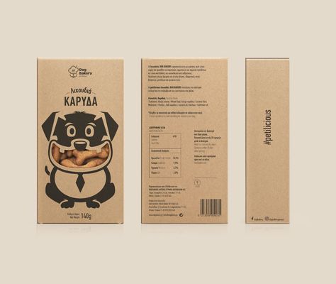 Dog Bakery Treats on Packaging of the World - Creative Package Design Gallery Dog Pill Pockets, Dog Treat Packaging, Pet Food Packaging, Bakery Treats, Dog Treats Homemade Easy, Ikea Food, Dog Bakery, Dog Branding, Pet Logo Design