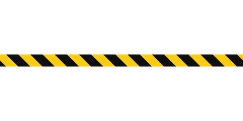 cinta de advertencia con rayas diagonales amarillas y negras. advertir detener la línea sin fisuras. borde de cinta de precaución amarillo y negro. largo peligro ribbon.vector ilustración sobre fondo blanco Ribbon Vector, Caution Tape, Hot Wheels Garage, White Tape, Yellow Line, Black Tape, Diagonal Stripes, Yellow And Black, Tea Shop