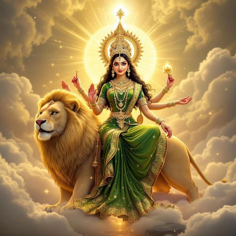 Devi Durga Wallpaper, Jai Mata Di Photo, God Durga, Maa Durga Painting, Durgai Amman, Maa Sherawali, Pictures Of God, Saraswati Picture, Jai Maa Durga