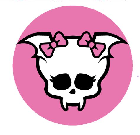 Draculaura Skullette Monster High Logo, Monster High Wiki, Draculaura Aesthetic, Cartoon Paintings, Monster Makeup, Arte Monster High, Monster High Pictures, Moster High, Catty Noir