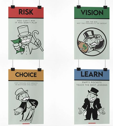 New downlaodable and Printable Monopoly art is now available. Monopoly Themed Room, Company Bulletin Board, Monopoly Classroom, Monopoly Poster, Monopoly Theme, Board Game Art, Monopoly Art, Decorating Office, Cave Pool