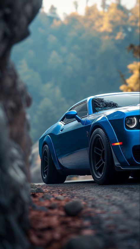 Blue Dodge Hellcat | Lightning #hellcat #dodgehellcat #hellcatchallenger #cars #carspotting #artoftheday #caroftheday Dodge Challenger Demon Wallpaper, Dodge Demon Wallpaper, Demon Wallpaper, Challenger Demon, Dodge Hellcat, Big Cars, Dodge Demon, Dodge Charger Hellcat, Challenger Srt Hellcat