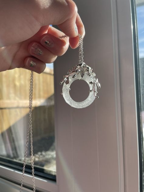 A Moment in Time Resin Jewellery on Twitter: "Anyone a fan of TGCF?! I tried to make a pendant inspired by Hua Cheng’s ash ring that he gives to his honey 🥺 #TGCF #hualian… https://t.co/rO06mRd6i1" Hua Cheng Ashes Ring, Hua Cheng Earring, Hua Cheng Necklace, Tgcf Accessories, Hua Cheng Jewelry, Tgcf Jewelry, Wedding Ring On Necklace, Ring On Necklace, Ash Ring