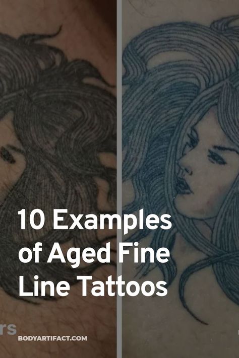 We've collected the best aged fine line tattoos to help inspire your next piece of ink. Tattoos On Freckled Arms, Healed Line Tattoo, Single Sleeve Tattoo, Non Fine Line Tattoos, Fading Tattoo Design, Mismatched Tattoo Sleeve, Master Piece Tattoo, Line Sleeve Tattoos For Women, Fine Line Tattoo Artist