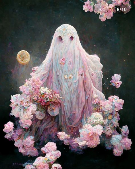 Paranormal Research, Ghost Drawing, Art Test, Halloween Queen, Halloween Painting, Pop Surrealism, Painting Inspo, Cute Aesthetic, Cute Ghost