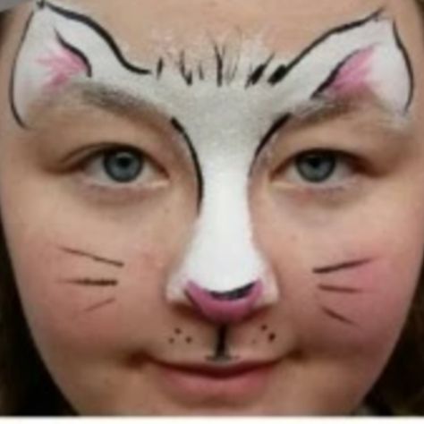 Hand Face Paint, Kitty Cat Face Paint, Cat Makeup For Kids, Cat Face Paint Easy, Cat Face Paint, Lion Face Paint, Easy Halloween Face Painting, Easy Face Painting Designs, Kitty Face Paint