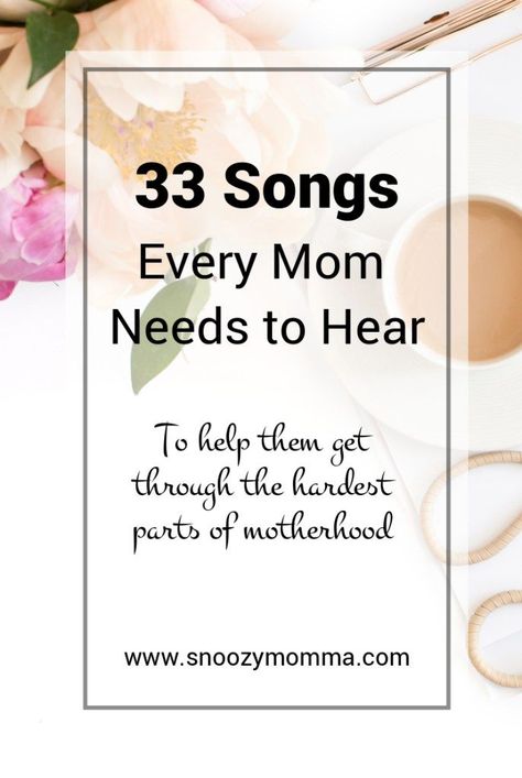 Songs To Post Your Mom To, Songs About Moms, Mom Songs, Mom Song, Songs List, Motherhood Encouragement, Motherhood Tips, Future Planning, Mom Life Hacks