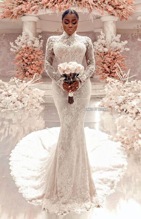 Veekee James Wedding Dress, Nigeria Wedding Gown Styles, Wedding Dress Nigeria, Wedding Gown Ideas Classy, Veekee James Styles, Veekee James, Latest Wedding Gowns, Best Evening Dresses, Extravagant Wedding Dresses