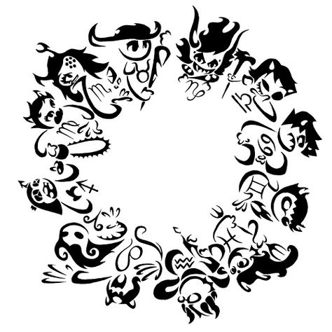 Homestuck Tattoo, Homestuck Trolls, Making Stickers, Home Stuck, Hope Symbol, A Circle, Homestuck, Arabesque, Cool Tattoos