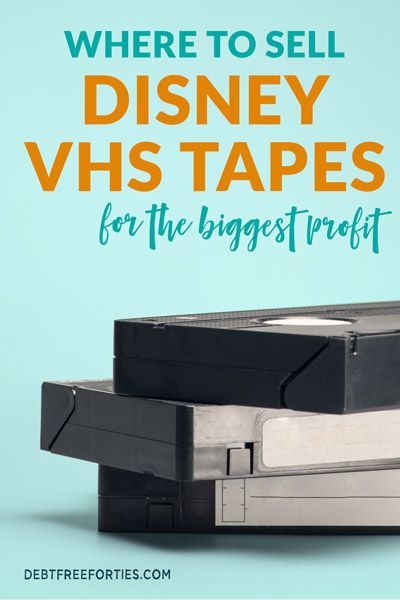 Old Vhs Tapes Ideas, Vintage Silverware Patterns, Beanie Babies Value, Free Tv And Movies, Disney Vhs Tapes, Garage Sale Tips, Vcr Tapes, Antique Booth Ideas, Selling Stuff