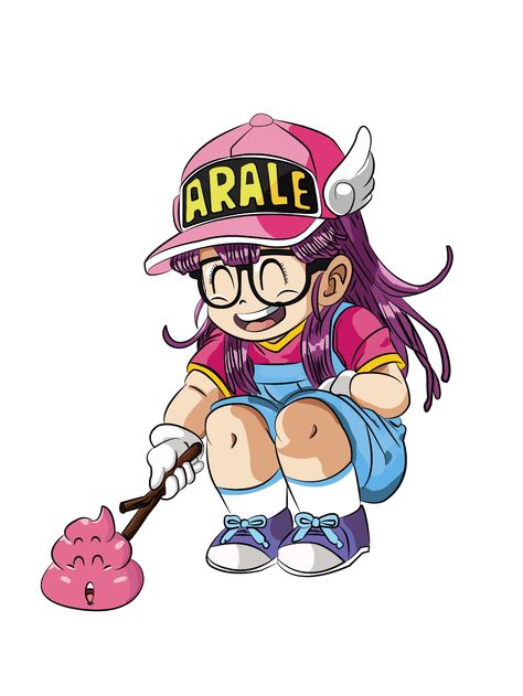 Arale Dr Slump, Dbz Wallpapers, Dr Slump, Floral Tattoo Design, Doodle Illustration, Character Wallpaper, Anime Stickers, Cartoon Movies, Anime Dragon Ball