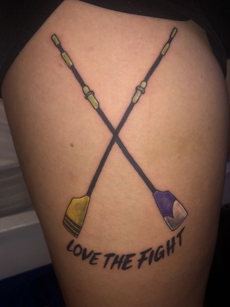 Rowing Oar Tattoos, Rowing Oars Tattoo, Rowing Tattoo Ideas, Rowing Tattoo, Rowing Oars, Pencil Art Drawings, Vintage Tattoo, Old School Tattoo, Tattoo Idea