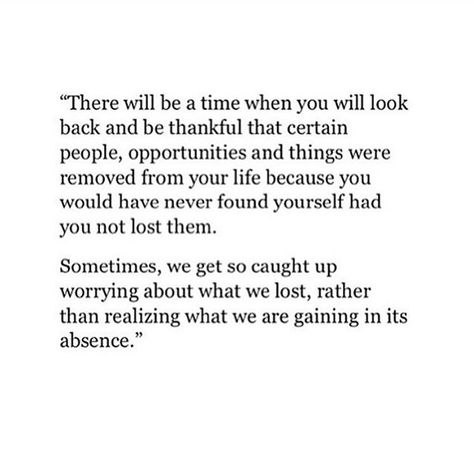 Reflecting back. Sometimes we neglect to realize we dodged a bullet because we're caught up in the pain of loss. We've got to learn to be grateful for the absence of people that had no place in our world to begin with. Gains in absence. #LitaSays You Found Me, Ground Zero, Positive Quotes Motivation, Personal Quotes, Happy Quotes, The Words, Great Quotes, Inspire Me, Wise Words