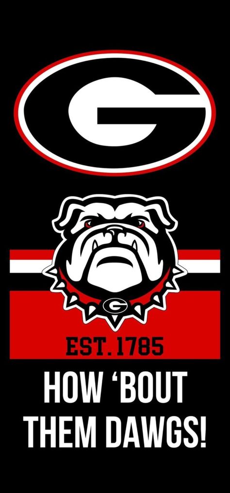 Georgia Bulldogs Wallpaper, Georgia Bulldog Mascot, Bulldog Wallpaper, Georgia Bulldawgs, Uga Football, Ga Bulldogs, Georgia Dawgs, Georgia Bulldogs Football, Broncos Logo