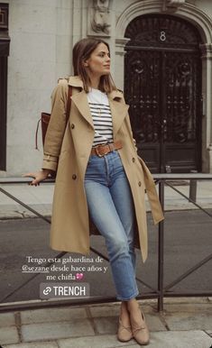 Trent Coat, Looks Jeans, Business Outfits Women, Coat Outfit, Stylish Work Outfits, Casual Chic Outfit, Fashion Mistakes, Casual Winter Outfits, Casual Chic Style