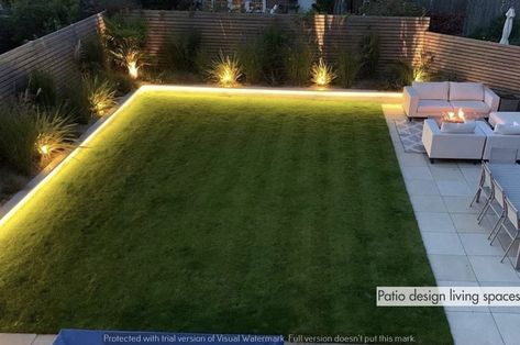 Home Decor | Patio design layout backyard ideas | Garden landscaping ideas layout uk | Pinterest Modern Backyard Landscaping, Back Garden Design, Front Yard Design, Backyard Renovations, Backyard Remodel, Patio Garden Design, Modern Backyard, Outdoor Gardens Design, Home Landscaping