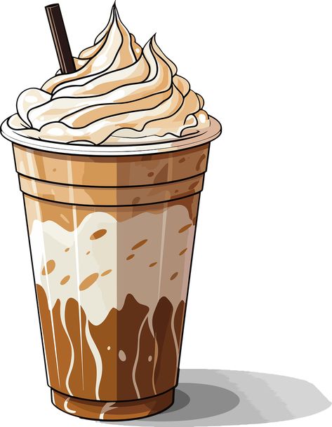 Download free HD stock image of Coffee Drink Cute Coffee Doodles, Frappe Drawing, Frappuccino Drawing, Coffee Drawing Aesthetic, Iced Coffee Drawing, Latte Illustration, Drinks Drawing, Coffee Animated, Coffee Doodle