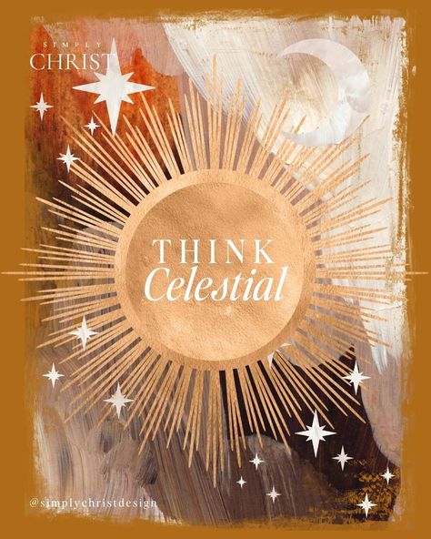 Lds Vision Board Ideas, Lds Screensavers, Lds Widgets, Think Celestial Printable, Young Women Bulletin Board 2024, Celestial Kingdom Lds, Lds Pictures, Church Inspiration, Church Bulletin Boards