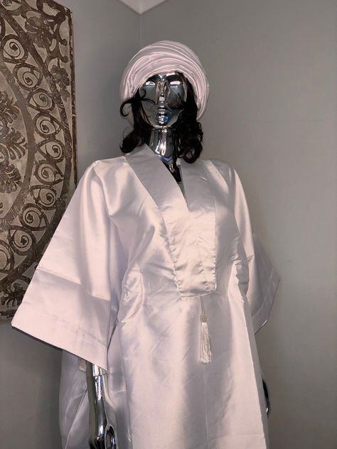 African/Nigeria bubu outfit, Mikado fabric. One size. can fit 8-20, has a belt. Oversize fit And  Please note measurements: Width: 64inches Lenght: 62inches Mikado Bubu, Bubu With Embroidery Design, Bubu Gown With Stones, Bubu Outfit, Classy Boubou Gown, Organdy Bubu Dress, Adire Bubu With Fringe, Abaya Gown, Mikado Fabric