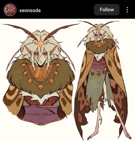 Harbinger Oc, Moth People, Moth Lady, Bug People, Fairy Woods, Character Bases, Creature Fantasy, Faery Art, Oc Design