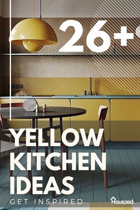 Get inspired with our YELLOW KITCHEN IDEAS. Our images will help fuel your creative spirit, taking your designs to the next level...Trust Houszed... #yellowkitchenideas #yellowkitchendecorideas #yellowkitchenideasdecor #yellowkitchencabinets #yellowkitchencabinetsmodern #yellowkitchencabinetsideas #yellowkitchendesigns #yellowkitchendesignideas #yellowkitchendesignmodern #yellowkitchendesignscabinets #yellowkitcheninspiration #kitcheninspirationsyellow #yellowinspiredkitchen #... Modern Yellow Kitchen Cabinets, Yellow Kitchen Inspiration, Concrete Kitchen Ideas, Yellow Country Kitchens, Concrete Kitchen Counters, Yellow Kitchen Ideas, Mustard Yellow Kitchens, Kitchen Cabinet Paint Colors, Yellow Kitchen Designs