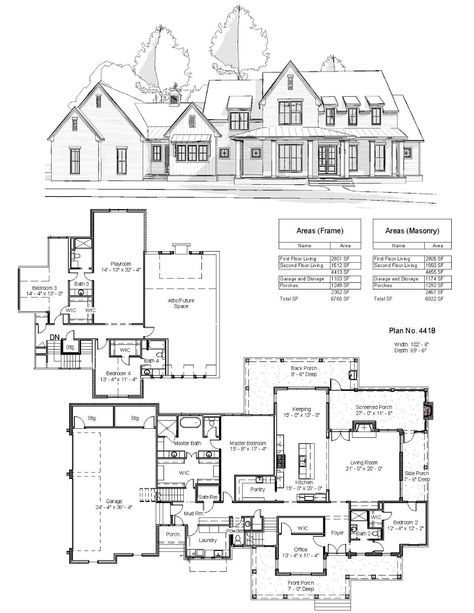 Blueprint Of House, Multi Family Compound, Compound House Plans, Industrial House Plans, Modern Industrial House, Compound House, Family Compound, Studio House, Living Luxury