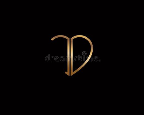 JD initial heart shape Gold colored logo. JD initial logo letter with heart shap #Sponsored , #AD, #ad, #heart, #JD, #letter, #shape Jd Initial Tattoo, Logo Circle Design, Name Illustration, Initials Logo Letters, Logo Circle, Initial Logo, Initial Tattoo, Logo Letter, Wedding Name