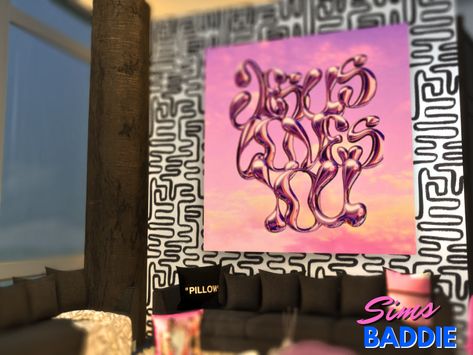 Sims 4 Cc Pillows, Baddie Decor, Sims Baddie, Sims 4 Mac, Sims 4 Piercings, Sims 4 Cc Furniture, Sims Hair, Sims 4 Cc Finds, Sims 4 Cc