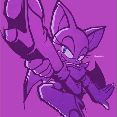 Bat Pfp Aesthetic, Rouge The Bat Aesthetic, Knuckles Rouge, Rouge The Bat Icon, Bat Pfp, Bat Icon, Sonic Pfp, Sonic Prime, Rouge The Bat