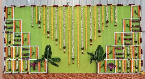 Simple Sreemantham Decoration, Backdrop Ideas Indian, Simple Sreemantham Decoration At Home, Srimantham Decoration At Home Simple, Sreemantham Decoration, Seemantham Decoration, Maternity Diy, Function Saree, Indian Baby Shower Decorations