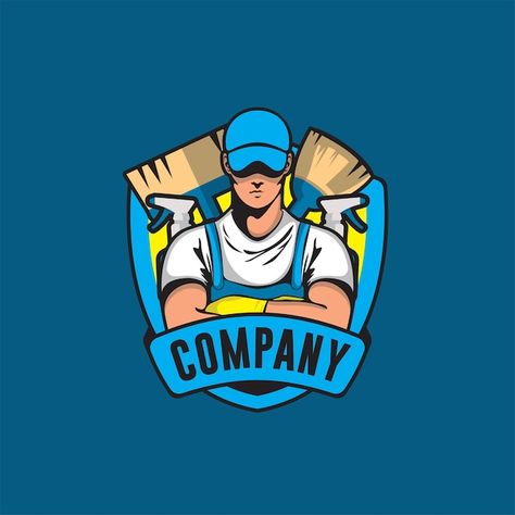 Clean Service Logo, Cleaning Logo Design Ideas, Cleaning Buisness, Cleaning Cartoon, Leon Logo, Cleaning Company Logo, Cleaners Logo, Christian Background Images, Logo Shield