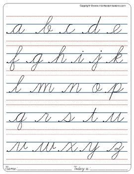 writing - Поиск в Google Homeschool Handwriting, Capital Cursive Letters, Cursive Small Letters, French Cursive, Cursive Letters Worksheet, Cursive Writing Practice Sheets, Cursive Worksheets, Alphabet Handwriting Practice, Cursive Handwriting Worksheets