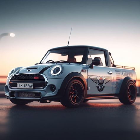 Mini Cooper Graphics, Mini Copper, John Cooper Works, Mini Clubman, Car Projects, Mini Cooper S, Future Car, Modified Cars, Classic Mini