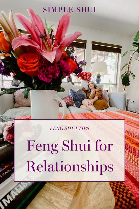 Image for a blog about Feng Shui Tips for improving relationships from Feng Shui expert Amanda Gibby Peters. Feng Shui House Layout, Feng Shui Health, People Energy, Feng Shui Front Door, Life Areas, Bagua Map, Feng Shui House, Feng Shui Tips, Bedroom And Office