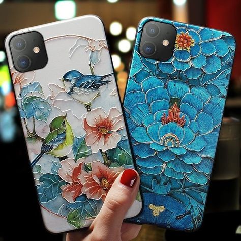 Phone Cases - Daraz.pk Find the perfect smartphone to stay connected and capture every moment in style. Wide range that offer fast speeds, seamless multitasking, and exceptional battery Phone Case Diy Paint, Diy Phone Case Design, Phone Art, Pretty Phone Cases, Cases Diy, Note 7, Flower Phone Case, Oil Painting Flowers, Mobile Covers