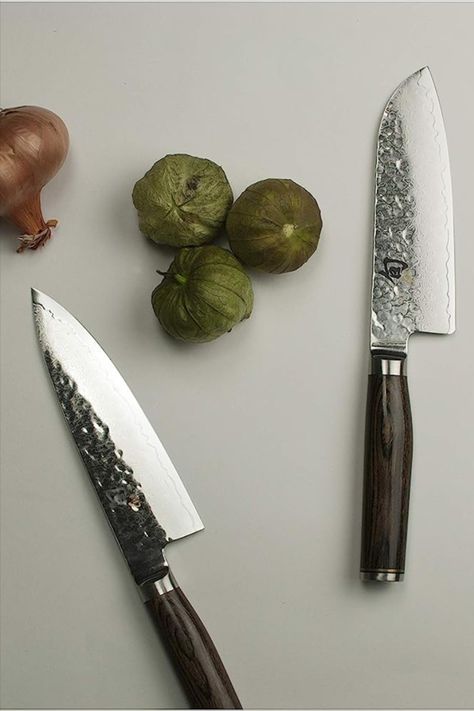 A Chef's knife is key. I've been obsessed with this Santoku knife for my daily use. Shun Cutlery Premier Santoku Knife 5.5", Asian-Inspired Knife for All-Purpose Food Prep, Chef Knife Alternative, Handcrafted Japanese Knife,Silver Knife Aesthetic, Japanese Chef, Kitchen Must Haves, Japanese Knife, Santoku Knife, Food Prep, Asian Inspired, Chef Knife, Kitchen Stuff