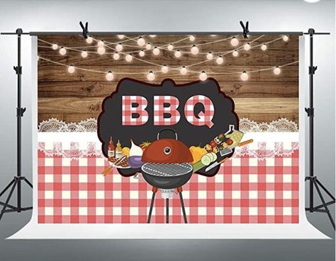 Groovy Party Decorations, Video Banner, Bbq Baby Shower, Groovy Party, Diy Photo Backdrop, Baby Shower Bbq, Studio Props, Bbq Party, Background Decoration