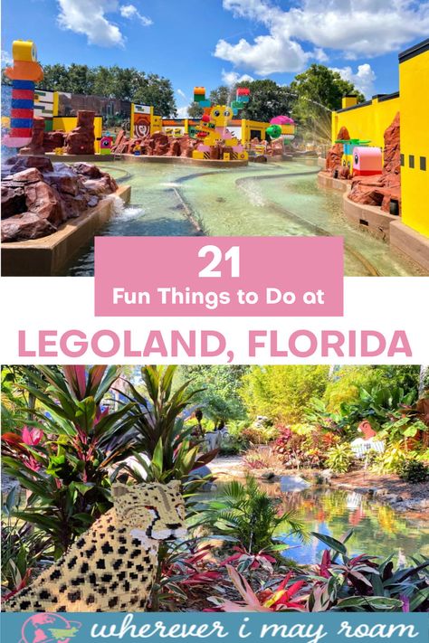 Lego Displays, Lego Village, Legoland Florida, Cypress Gardens, Pirate Island, Florida Travel Guide, Seasonal Activities, Orlando Travel, Lego Worlds