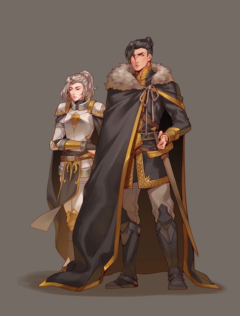 ArtStation - Luciest, Silke Tara Royal Character Art, Royal Character, Female Royalty Character Design, Noble Woman Character Design, Royalty Character Design, Medieval Princess Character Design, King Drawing, King Outfit, Story Characters