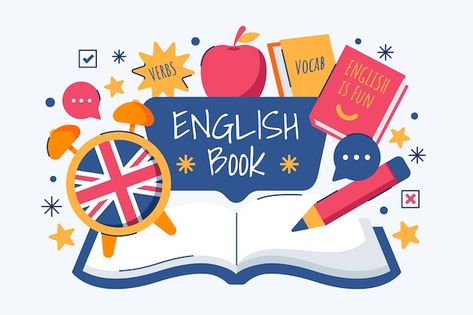 Types Of Wallpaper, English Wallpaper, English Logo, English Posters, School Wall Art, Desktop Background Pictures, Book Background, English Vocab, English Fun