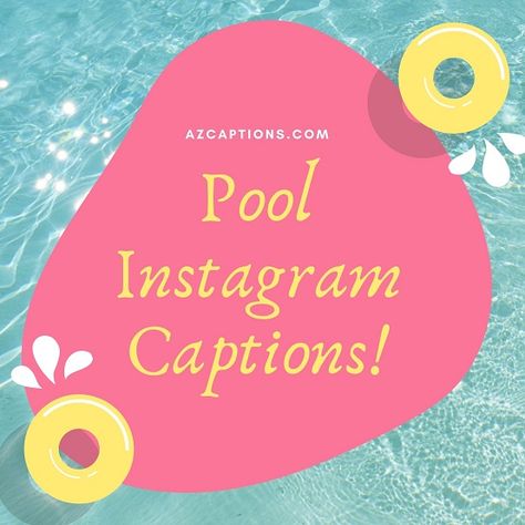 Get perfect Pool Captions for Instagram: The summer season is coming, during #summer the best past activities are hanging around with family and friends at the #pool. #captions #Instagram #Swimming #Quotes Sunday Pool Day Quotes, Pool Selfie Captions, Poolside Instagram Captions, Pool Day Insta Captions, Pool Days Quotes, Swimming Pool Quotes Instagram Caption, Pool Party Captions For Instagram, Bathing Suit Captions Instagram, Summer Captions Instagram Pool