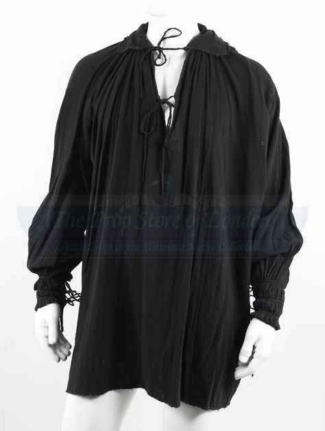 The Secret of Moonacre (2008), De Noir Clan Black Shirt  original / screen-used costumes/wardrobe Medival Outfits Male, Elena Montero, Male Closet, Secret Of Moonacre, The Secret Of Moonacre, The Mask Of Zorro, Masculine Outfits, Film Costumes, Medieval Cosplay