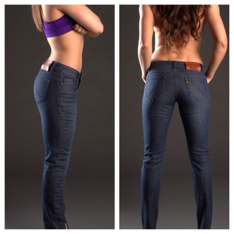 Barbell Denim provides functional denim for both females and males. Our jeans are created for those with muscular legs and small waists. No longer do you have to buy a larger waist size to fit those legs and butt you've worked so hard for. Muscular Legs, So Tired, Comfortable Jeans, Women Pants, Gap Jeans, Gym Outfit, Buns, Waist Size, Denim Fashion