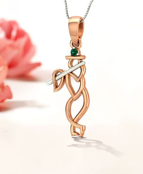 Add colour to your ethnic jewellery by choosing this Lord Krishna pendant which is adorned with an emerald stone. Krishna Pendant Design, Shree Krishna Pendent, Krishna Dollar Gold, Krishna Pendent Gold, Krishna Locket Gold For Women, Krishna Pendant Gold For Women, Krishna Ring Design, Krishna Locket Gold, God Pandent