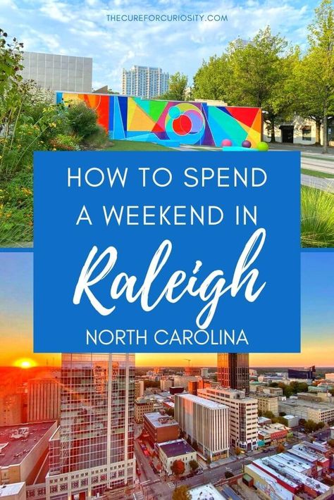 How to Spend an Epic Weekend in Raleigh, North Carolina Raleigh Restaurants, Cary North Carolina, North Carolina Vacations, North Carolina Travel, Downtown Raleigh, Raleigh North Carolina, Raleigh Nc, Usa Travel, Cool Bars